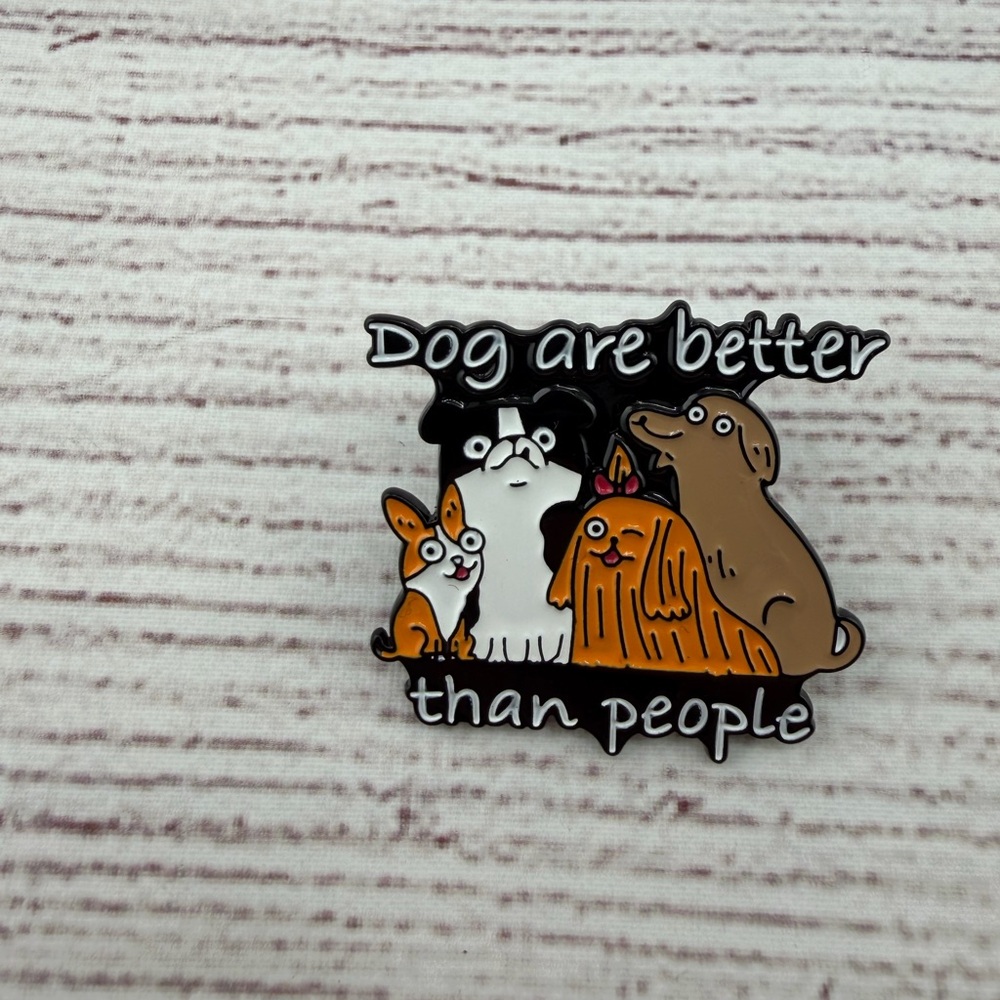 Dog Lover Enamel Pin